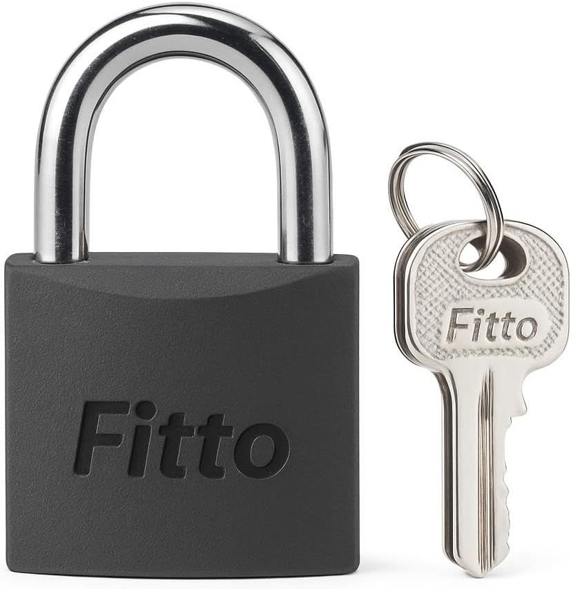 30mm Durable Padlock with Key for Enhanced Security