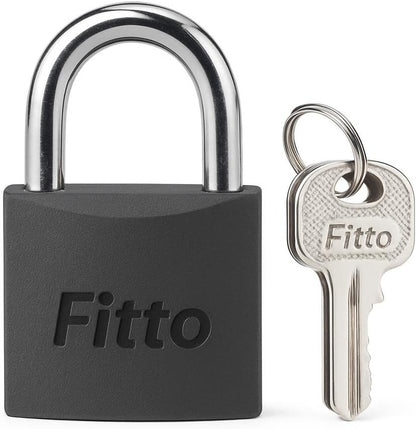 30mm Durable Padlock with Key for Enhanced Security