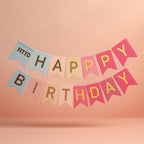 144 Pieces Candy Bar Fishtail String Flag Pink Golden Banner Wedding Decoratives for DIY Making (Kids – Women's & Men's Birthday Party Decor Tools)