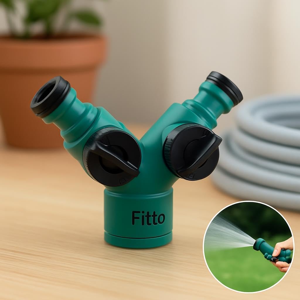 96 Pieces Quick Snap-In Dual Shut Off Connectors for Garden Hoses