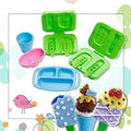 120 Pieces Non-Dry 5D Modeling Clay Dough In Popsicle - Educational Toys for Kids' Creative Play