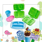 120 Pieces Non-Dry 5D Modeling Clay Dough In Popsicle - Educational Toys for Kids' Creative Play
