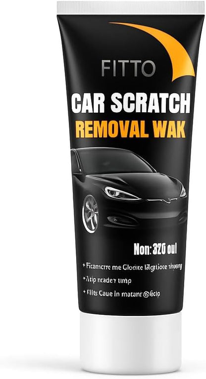 Car Scratch Repair Wax – Premium Polishing Wax Kit with Sponge & Wipe – 120ML Scratch Remover for Vehicles – Long-Lasting Shine & Protection