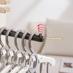 240 Pieces 90 Degree Foldable Wall-Mounted Clothes Hanger Storage Artifacts (Adhesive Type – Can hold Upto 5kg)