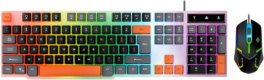 Optical English Gaming Keyboard with RGB Lighting