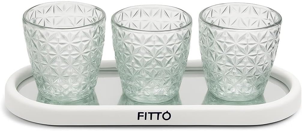 Artistic Glass Decorative Sculpture 39x12x10cm Unique Home Accent