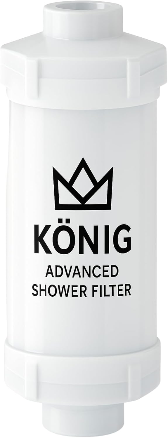 120 Pieces Konig Advanced Shower Filters for Hard Water (Removes Chlorine & Impurities – Protects Hair & Skin – Long Lasting – Easy Installation)