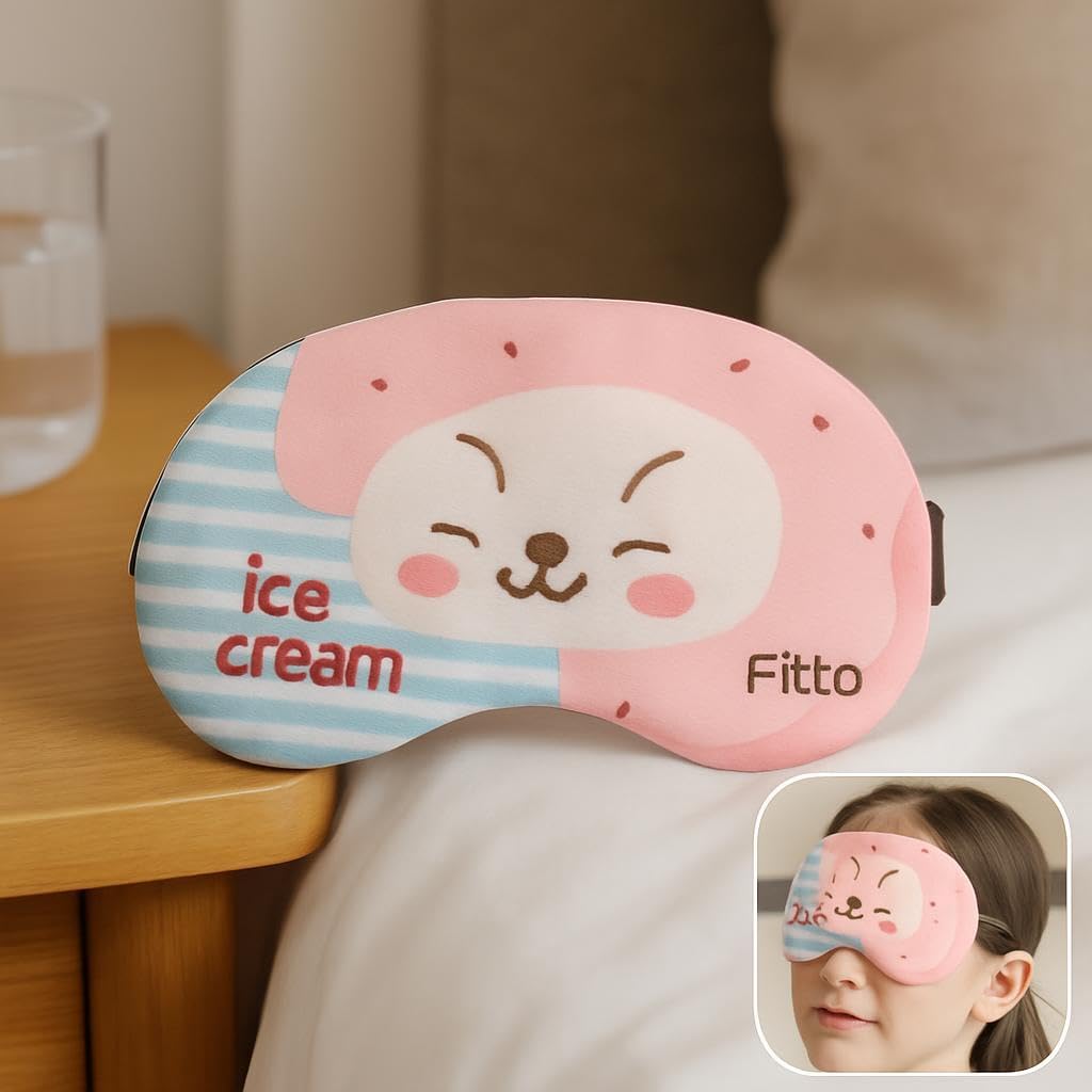 Night Blindfold Mask - Soft and Breathable Sleep Mask in Pink