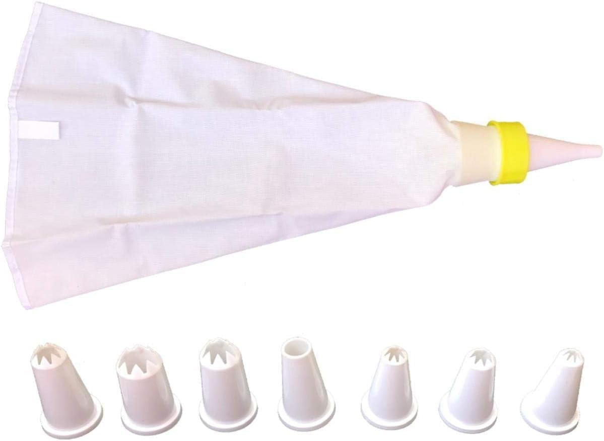 96 Pieces Icing Bags with 8 Decorating Tips (Perfect for Baking – Easy to Use and Store – Essential for Cake Decorating and Organizing Your Kitchen)