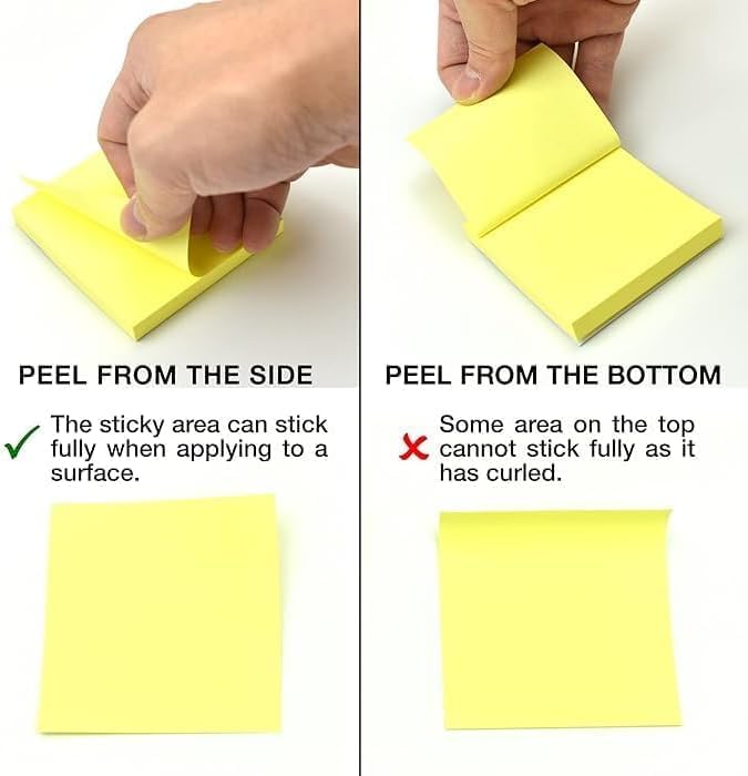120 Pieces 200 Sheets Sticky Notes (7.6x7.6cm Square Assorted Colors for Office & Home Use)
