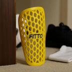 96 Pieces Yellow Shin Guards for Soccer - Lightweight and Durable Protection