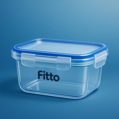 800 ml Airtight Plastic Food Container – Durable Kitchen Storage Solution, Microwave, Freezer, and Dishwasher Safe