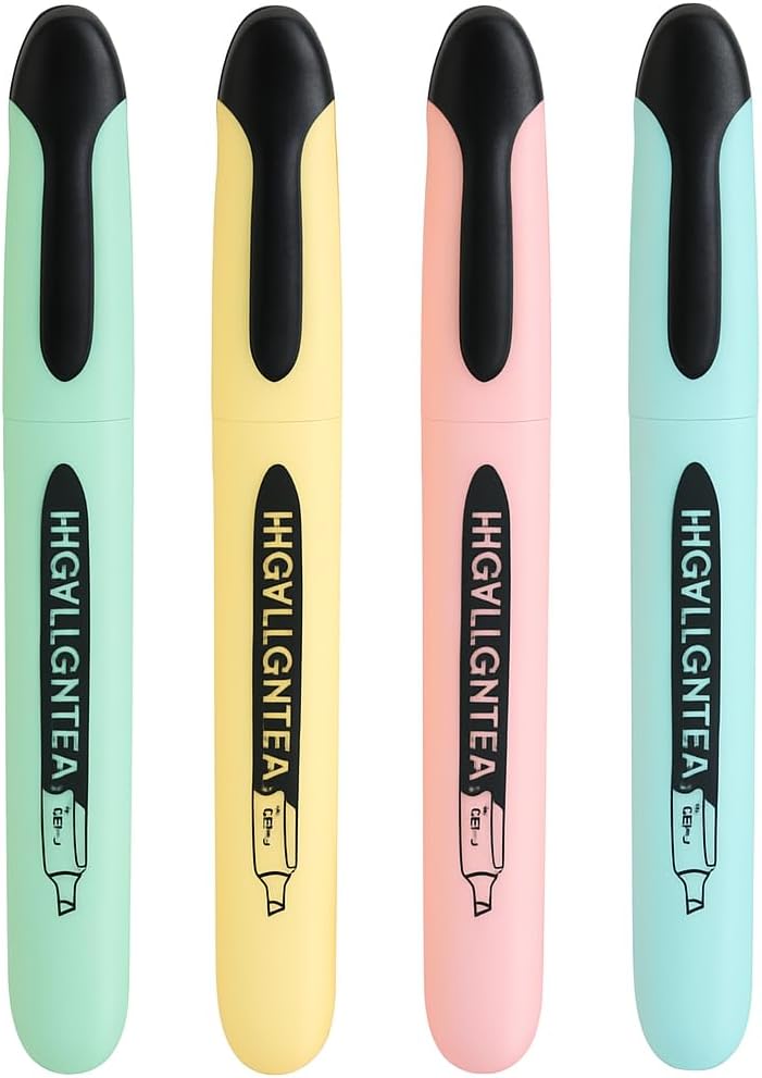 96 Pieces 1/4mm Highlighter -s (14cm Assorted Colors – 4 Pieces)