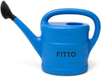96 Pieces Blue Plastic Watering Cans (5 Litre with Handle and Spout for Gardening and Indoor Plants)