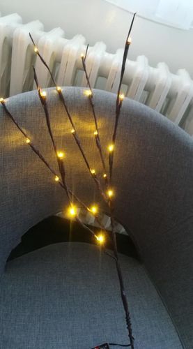 Energy-Efficient LED Light Branches for Home Décor