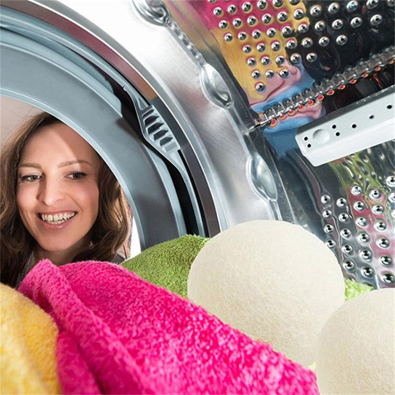 Eco-Friendly Wool Dryer Balls - Sustainable Laundry Solution