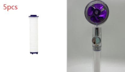 Water-Saving Handheld Shower Head with 360° Rotation and Adjustable Angles