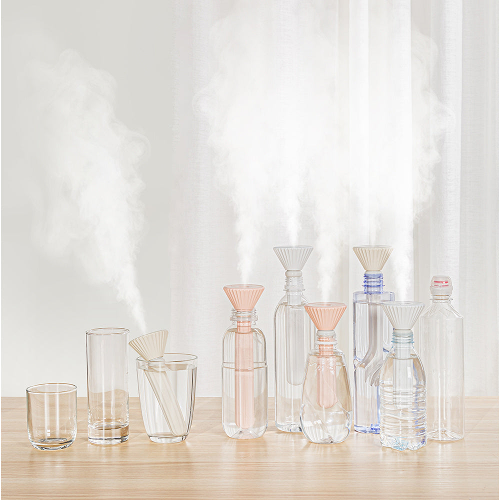Portable Cylindrical Humidifier for Enhanced Air Quality