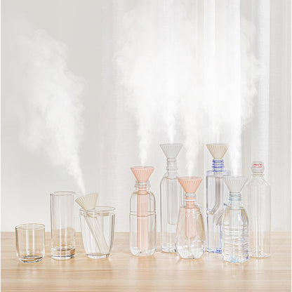 Portable Cylindrical Humidifier for Enhanced Air Quality