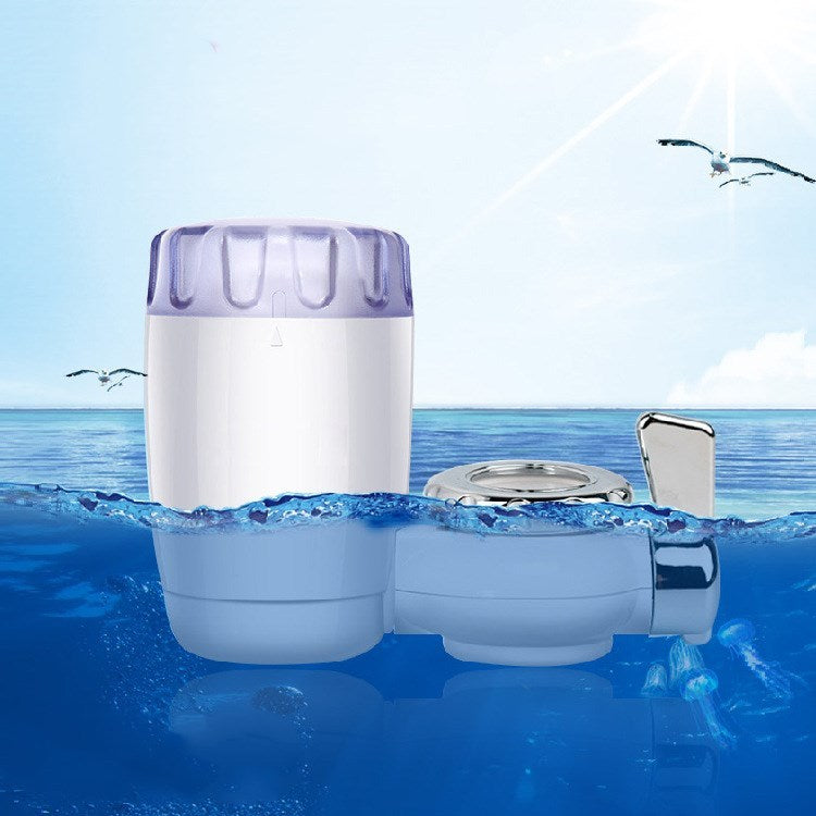 Water-Saving Faucet Filter with Replaceable Cartridge