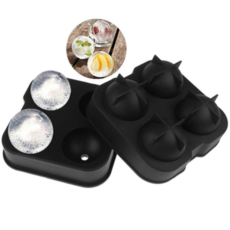 Eco-Friendly Silicone Ice Ball Mold - Reusable & Durable
