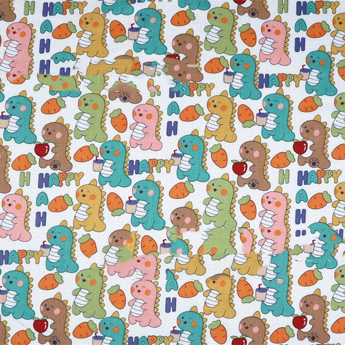 Eco-Friendly Reusable Cloth Wipes - Multicolored Cartoon Patterns