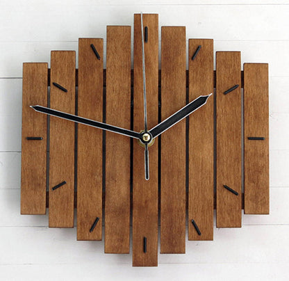 Eco-Friendly Natural Wood Analog Wall Clock