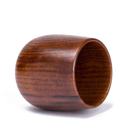Eco-Friendly Wooden Drinking Cup - Sustainable, Durable, Plastic-Free