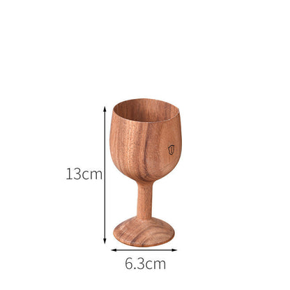 Eco-Friendly Wooden Cups & Goblets - Sustainable Drinkware