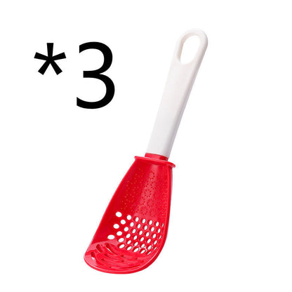 Multi-Functional Kitchen Strainer Spoon - Eco-Friendly Cooking Tool