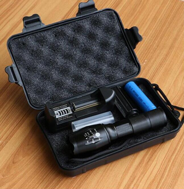 Eco-Friendly Rechargeable Aluminum Flashlight - Durable & Sustainable Lighting Solution