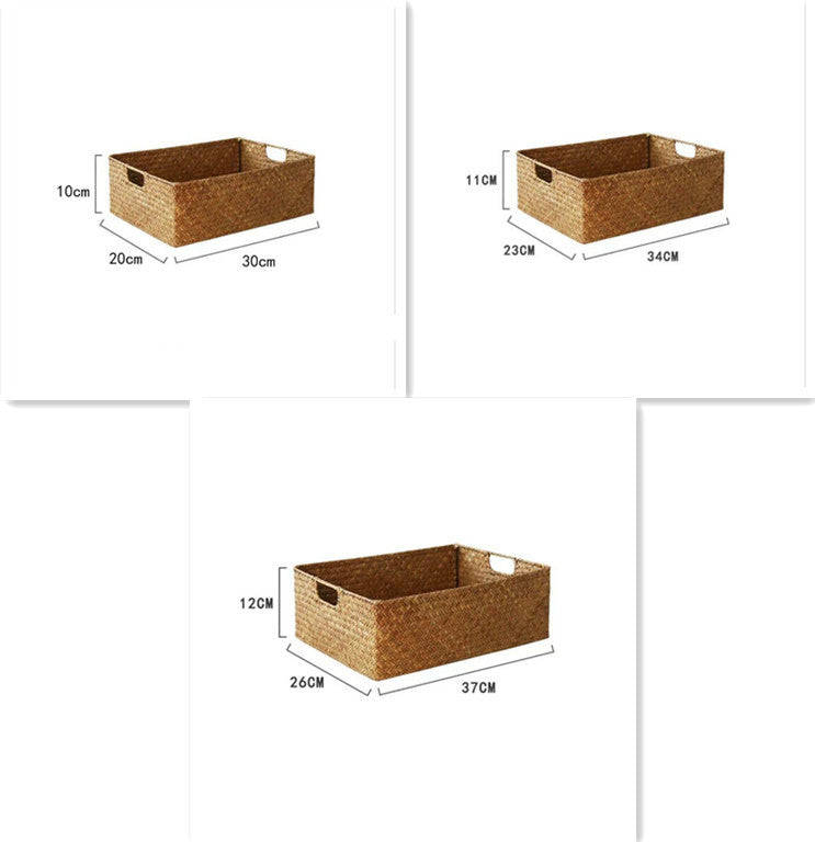 Eco-Friendly Natural Fiber Storage Baskets - Sustainable Home Organization