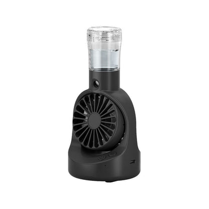 Portable Spray Fan with Misting Function for Instant Cooling