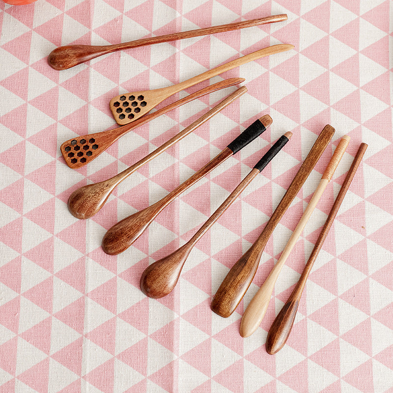 Eco-Friendly Wooden Kitchen Utensils - Sustainable Cooking Tools