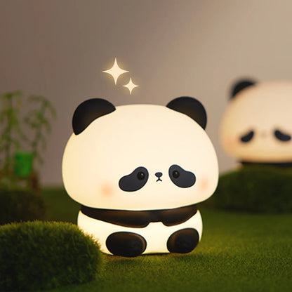 Eco-Friendly Panda Night Light - Portable LED for Kids