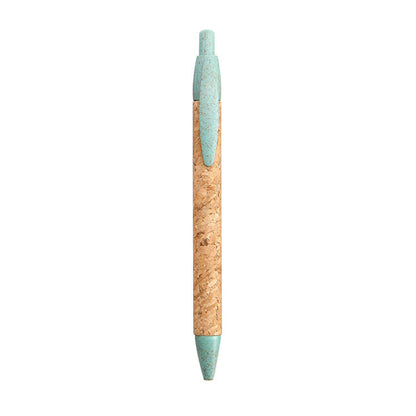 Eco-Friendly Pastel Cork Pens - Sustainable Stationery for Zero-Waste Living
