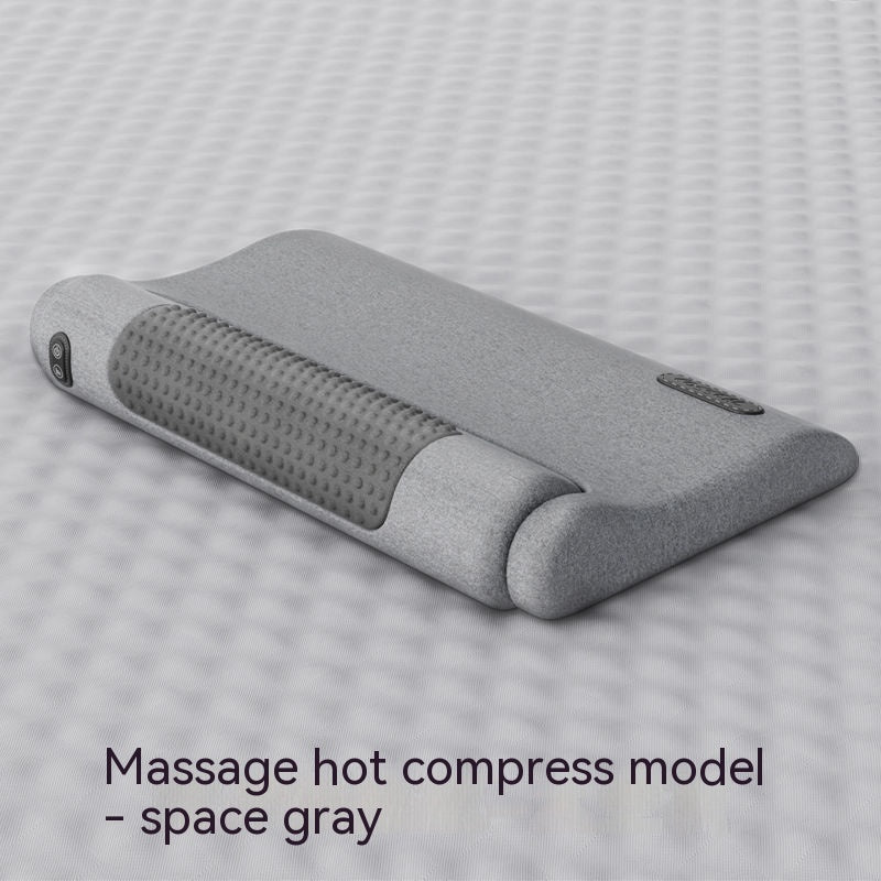 Ergonomic Electric Massage Pillow with Hot Compress for Wellness