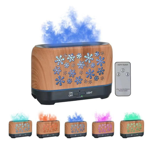 Aromatherapy Essential Oil Diffuser with LED Lights and Remote Control