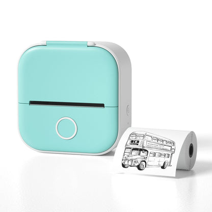 Compact Eco-Friendly Portable Label Printer for Home Organization
