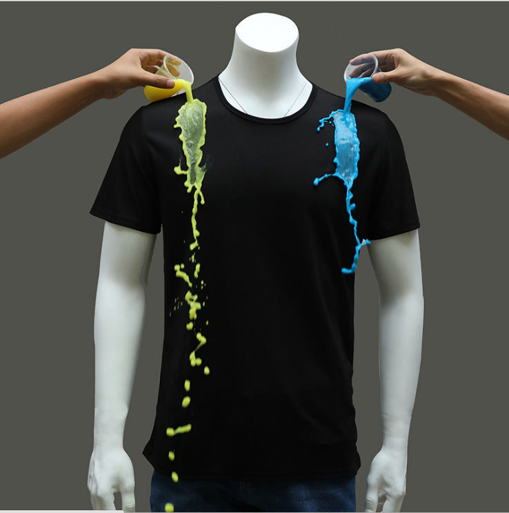 Quick-Dry Waterproof Couple T-Shirts - Stay Dry & Stylish