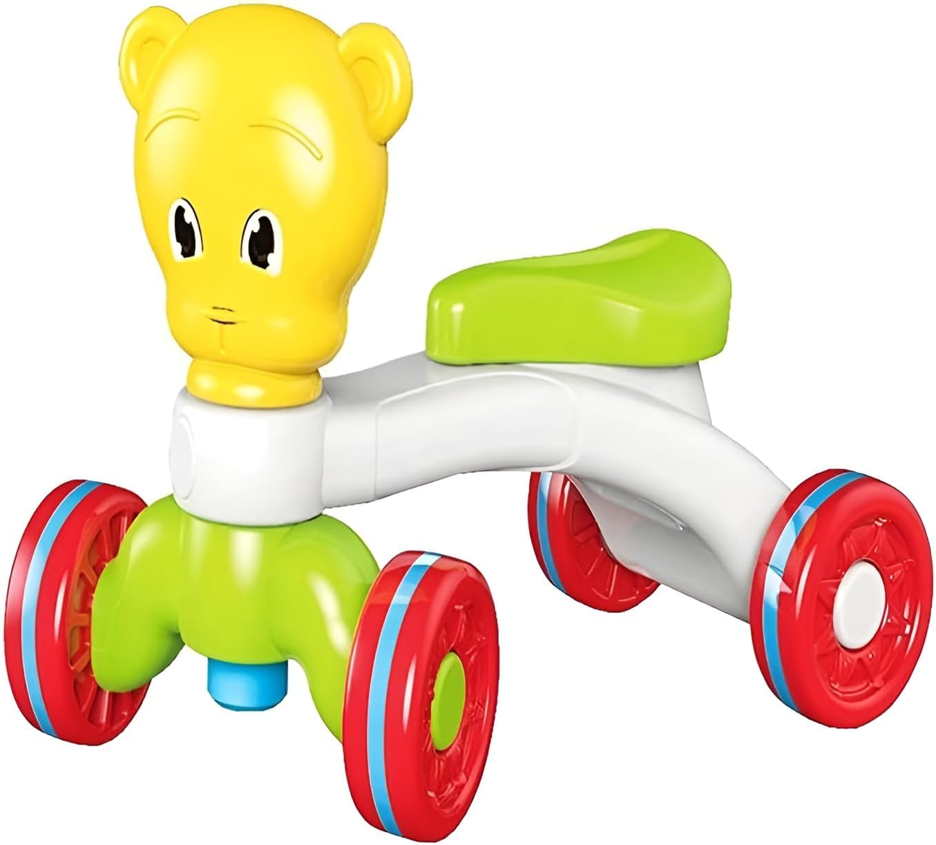 60 Pieces Colorful Balloon-Shaped Ride-On Toys for Preschoolers - Red (Green – and Yellow)
