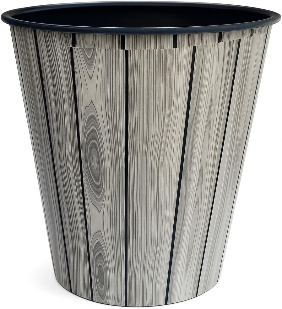 Durable 10L Metal Bucket | Rust-Resistant Bucket for Home, Kitchen, Bathroom, Office | Sleek and Modern Design | Easy to Clean, Ideal for Waste Collection and Everyday Use