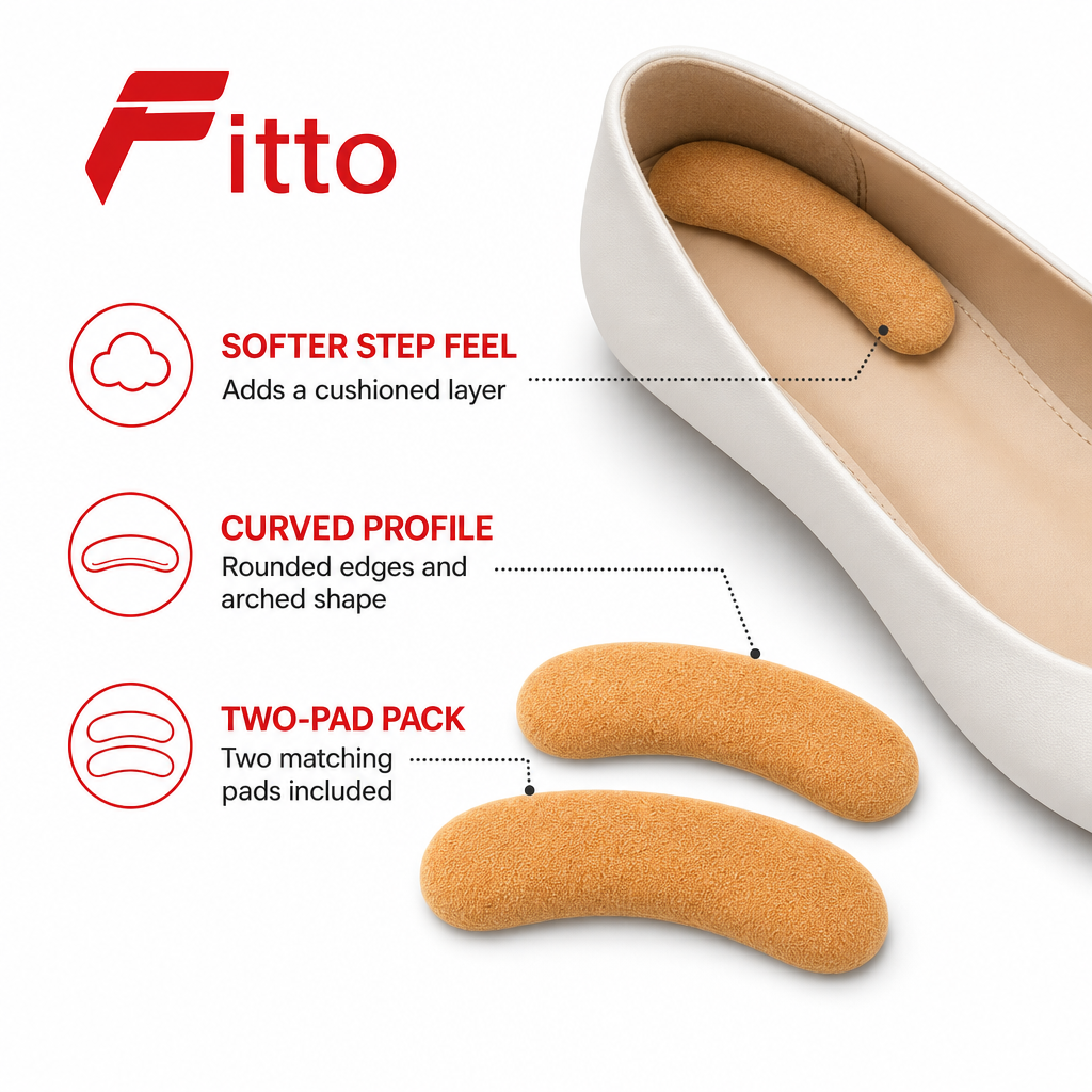 144 Pieces Foot-Care Cushion Pads (Soft Footwear Padding Inserts – 2 Pack)