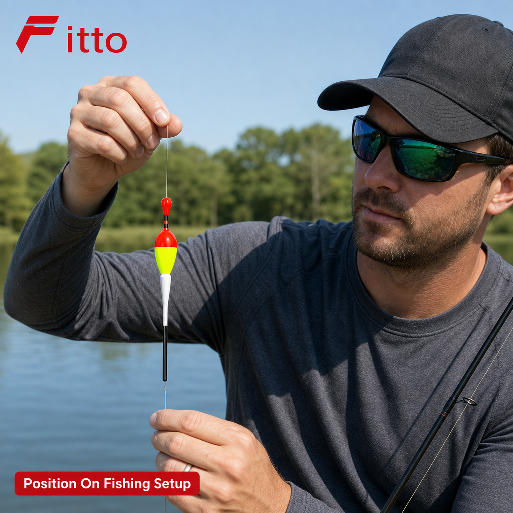 96 Pieces Fishing Bobbers Sets (High-Visibility Floats in Multiple Sizes for Lake and River Angling)