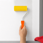 120 Pieces 4-Inch Foam Paint Rollers (Yellow Roller with Orange Handle)