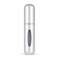 144 Pieces 5 ml Refillable Perfume Atomizers (Silver Travel Fragrance Sprayer)
