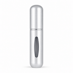 144 Pieces 5 ml Refillable Perfume Atomizers (Silver Travel Fragrance Sprayer)