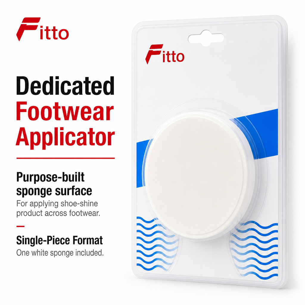 120 Pieces White Shoe Shine Sponges (Footwear Care Applicator for Shoe Cleaning and Polishing)