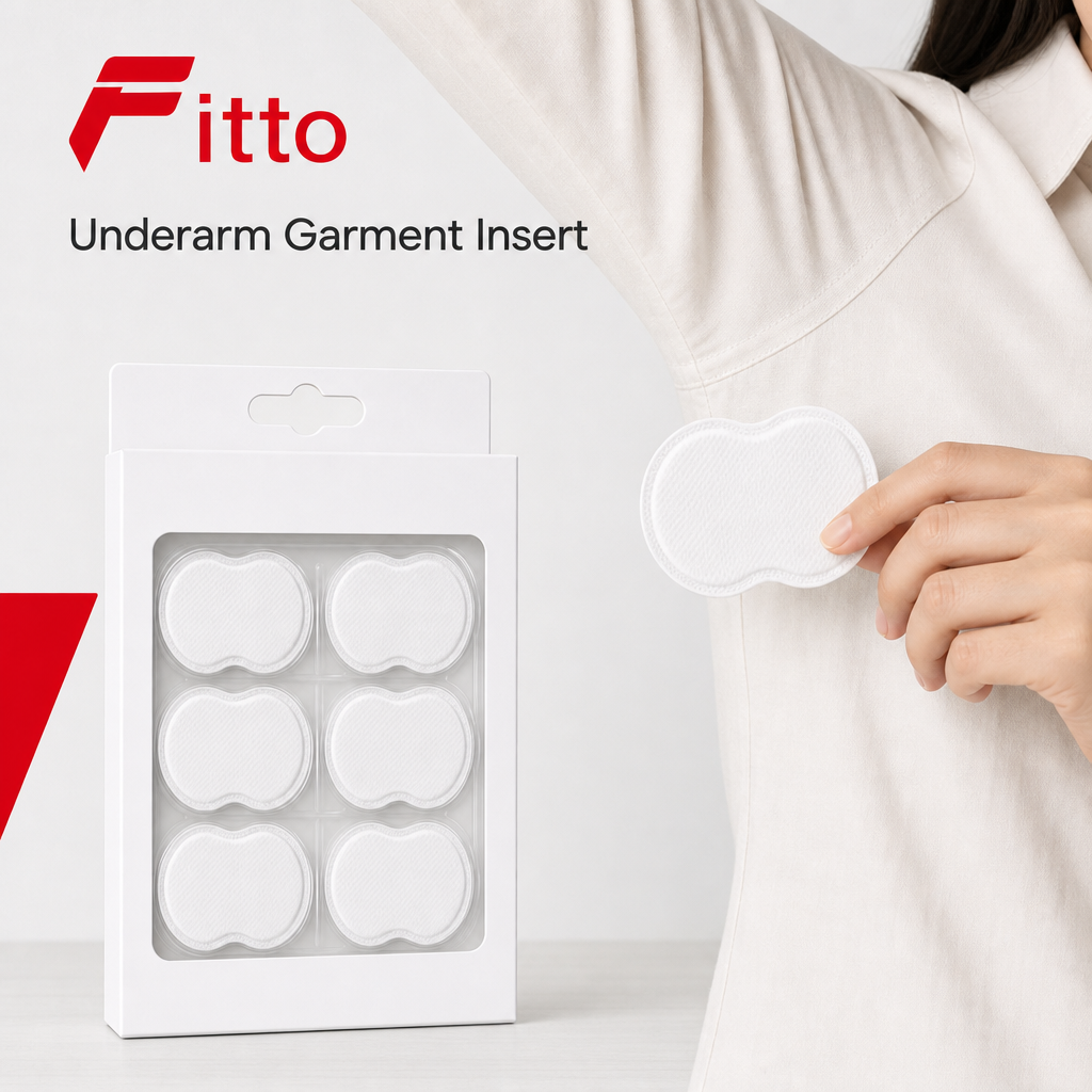 120 Pieces Underarm Sweat Pads (White Garment Inserts – 6 Pack)