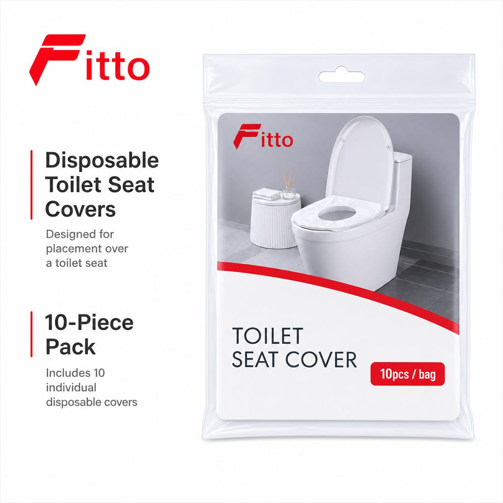 144 Pieces Disposable Toilet Seat Covers (10 Pack)